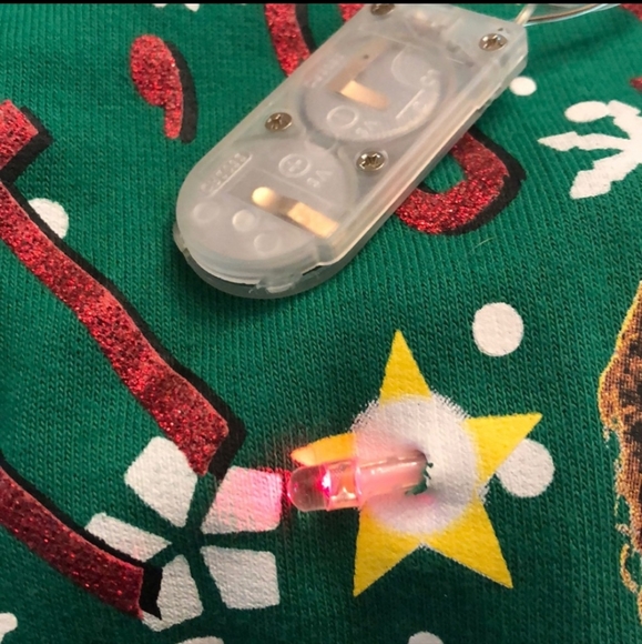 COPY - Elf Santa I Know Him Light-Up Graphic Sweatshirt - Picture 5 of 7